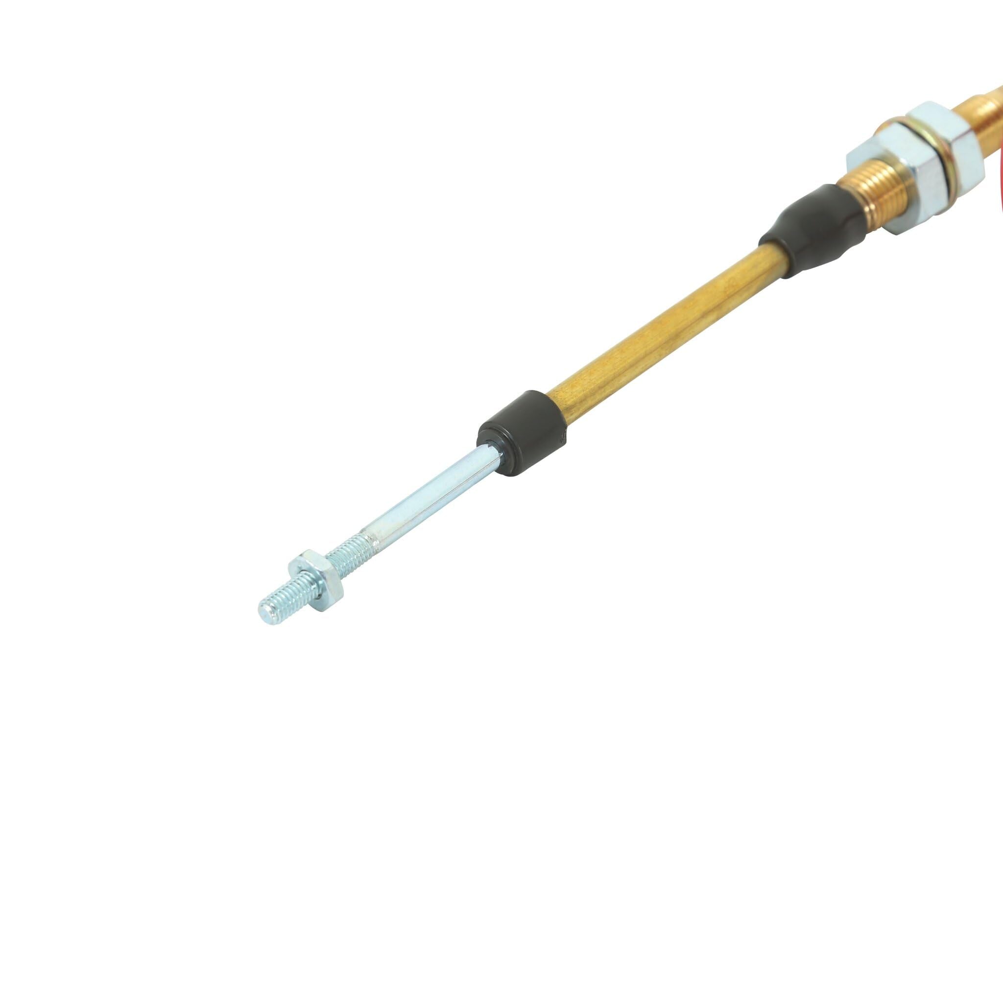 5' Long B&M Performance Shifter Cable , Red 80605