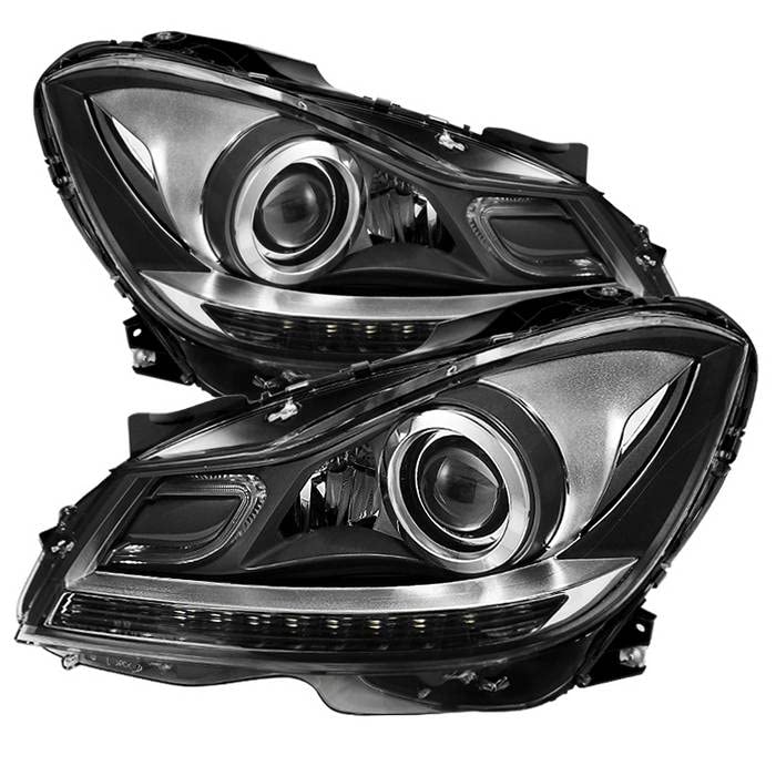 Projector Headlight Spyder Auto PRO-JH-MBW20412-NA-BK