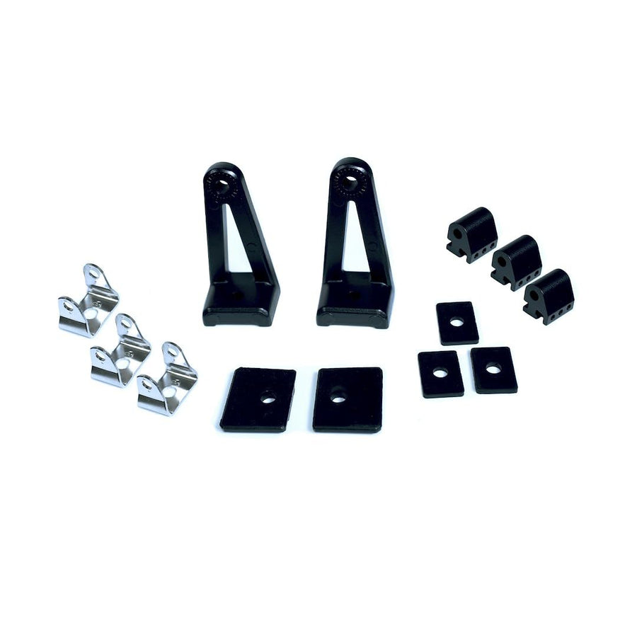 TrailFX 22SRSAUX Light Bar Mounting Kit for TRAILFX Replacement Hardware Die-Cast Aluminum Brackets 304SS Hardware Side or Bottom Mount TrailFX HRDWRKT11