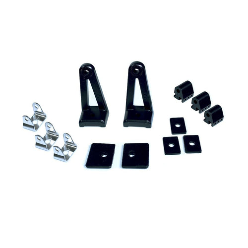 TrailFX 22SRSAUX Light Bar Mounting Kit for TRAILFX Replacement Hardware Die-Cast Aluminum Brackets 304SS Hardware Side or Bottom Mount TrailFX HRDWRKT11
