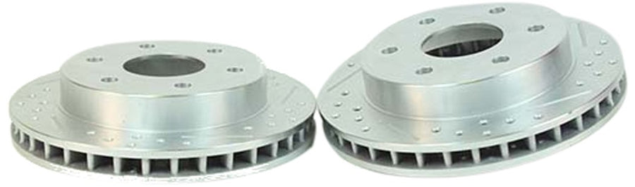 BAER BRAKES Brake Rotor 55176-020-BKCZ (12.40" Rear 10-13 Cadillac SRX BAER Sport), 1 Pack