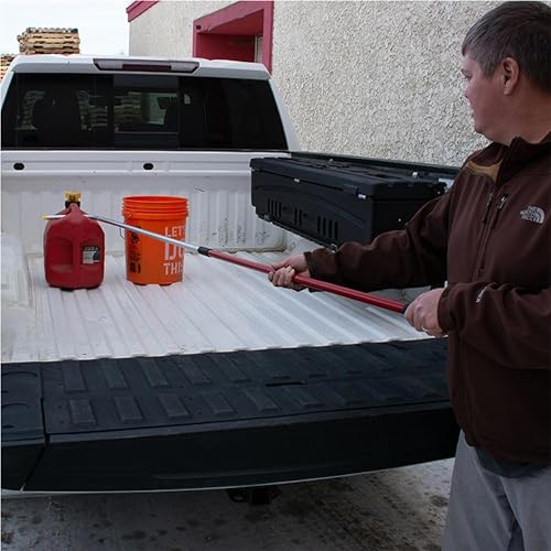 DU-Hooky Extendable Reaching Tool DuHa 70099 with Truck Bed Mounting Clip | Universal Fit | Lightweight Construction | 44-78" Telescoping Reach | Adjustable End