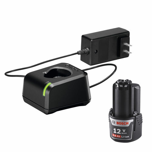 12V Max Lithium-Ion Battery and Charger Bosch GXS12V-01N12 Starter Kit