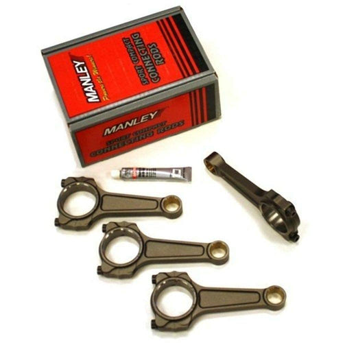 14416-4 Manley Pro Series I-Beam Turbo Tuff Design Connecting Rod Set