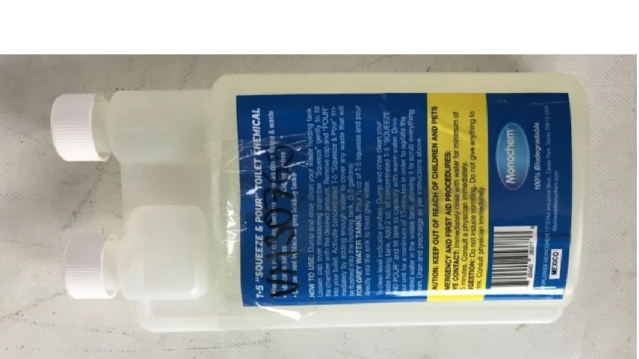 Monochem VM30765 - T-5 32 Oz. Lemon Holding Tank Treatment