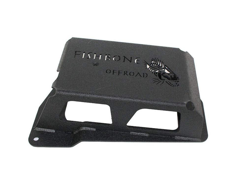 Jeep JK FISHBONE EVAP Canister Skid Plates 12-17 Wrangler JK Steel Black Textured Powdercoat
