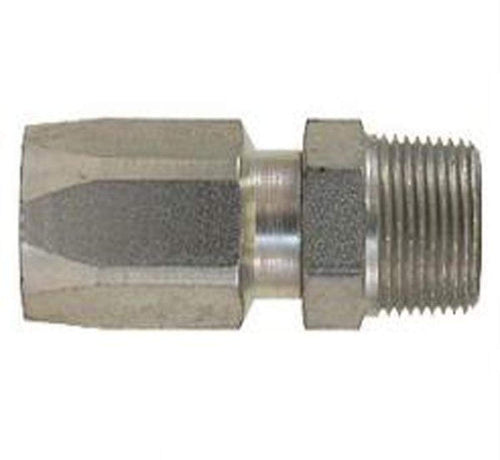 Gates Field Attachable 12C5-8RMP for C5C, C5D and C5M Hose, Male Pipe NPTF, 30 Cone Seat, Steel, 5/8" ID