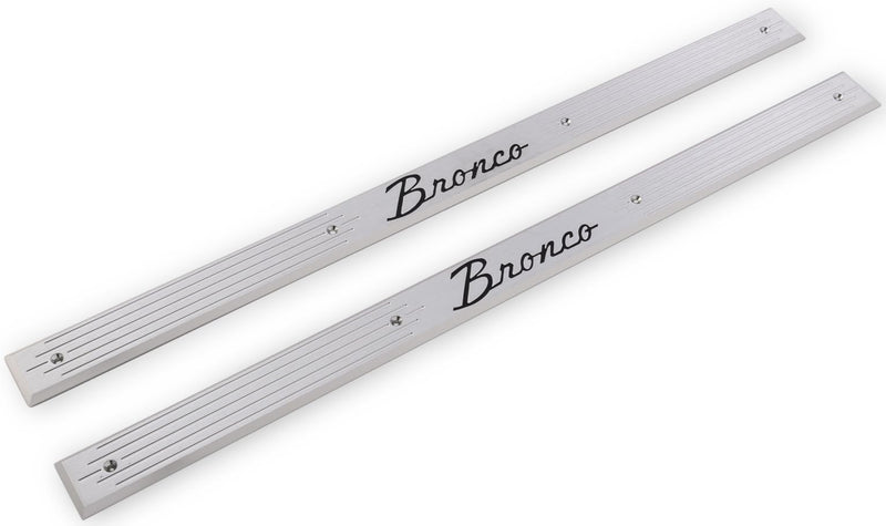 C6TZ-6513208-B Scott Drake Sill Plates Billet Aluminum Pair