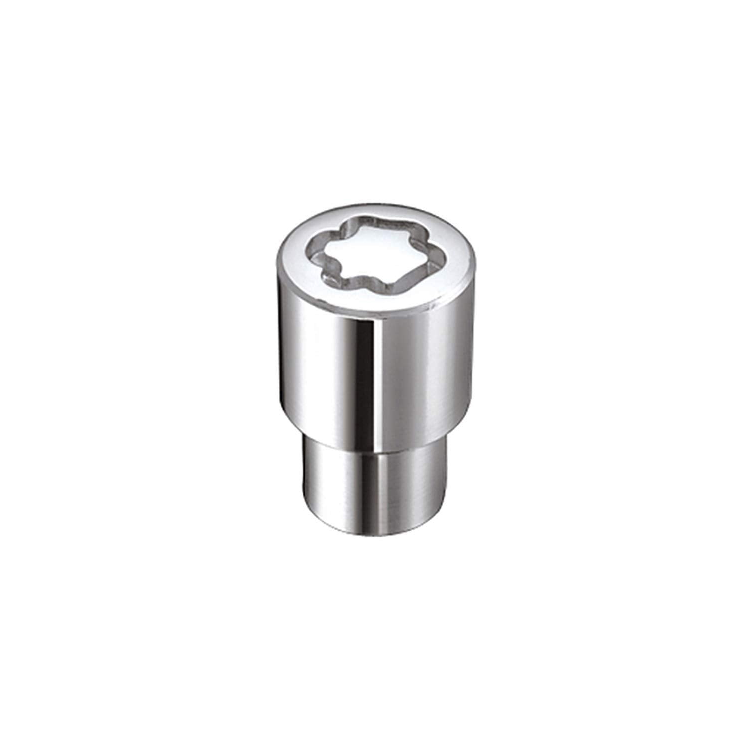 Chrome MCGARD Regular Shank Wheel Locks (1/2" - 20 Thread Size) - Set of 4