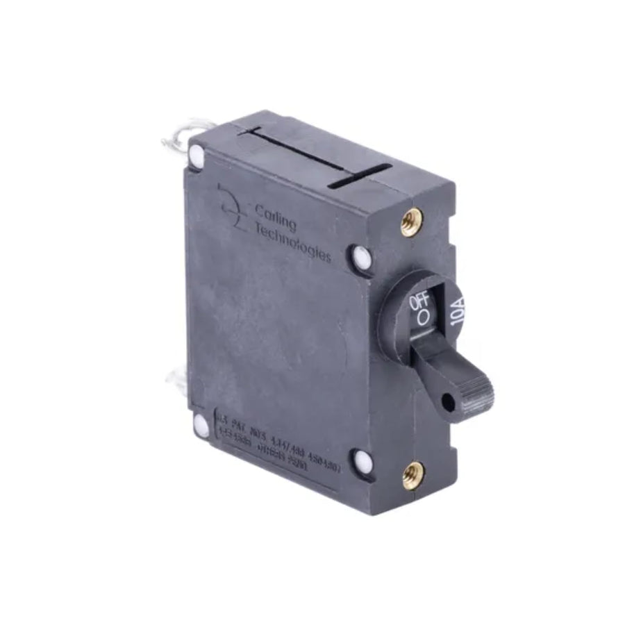 CB50410 Sierra Circuit Breaker, Standard Black Toggle, Single Pole, 10A