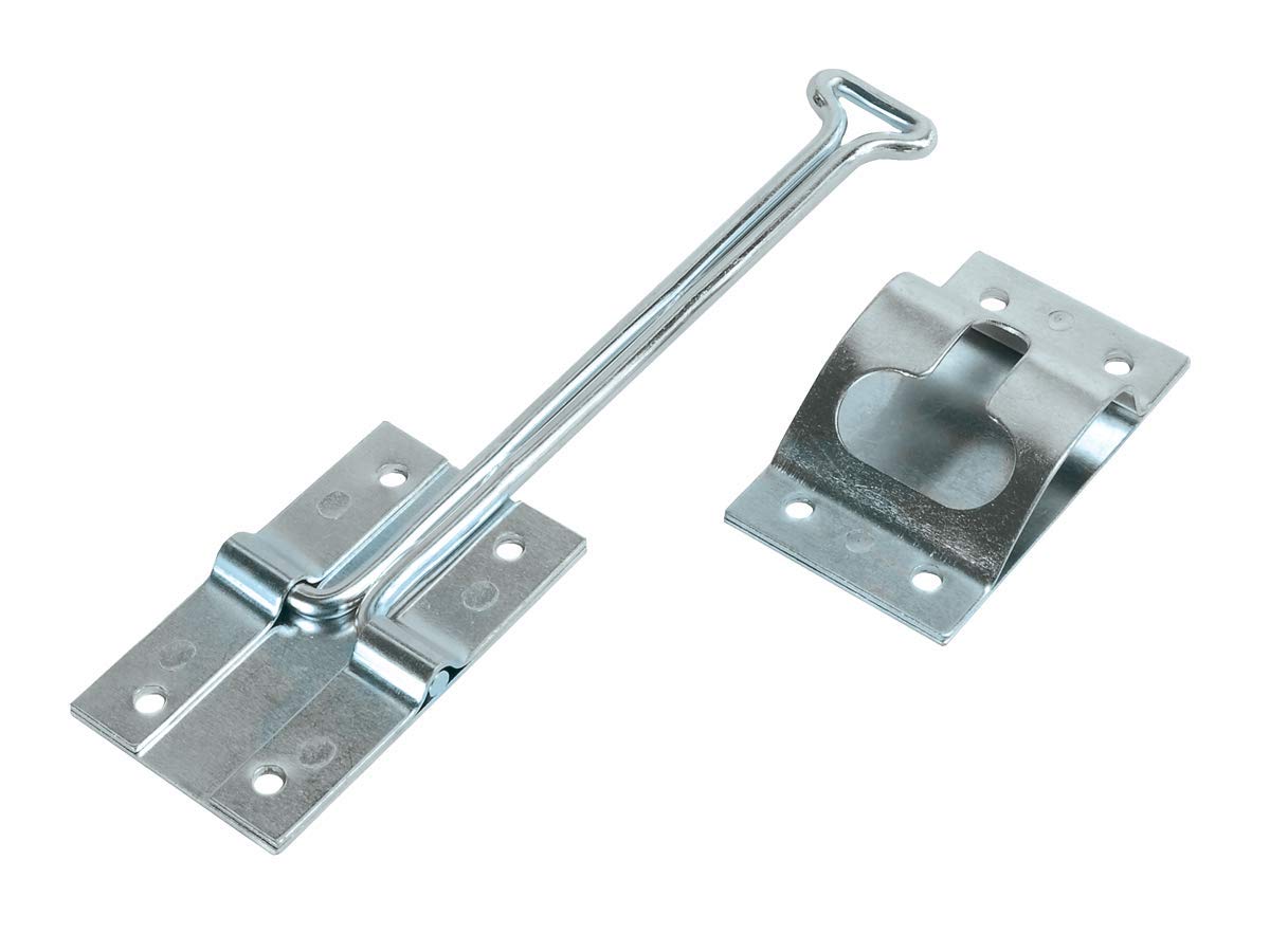 Entry Door Holder T Style, RV Designer E218, Zinc, 6 inch, Entry Door Hardware