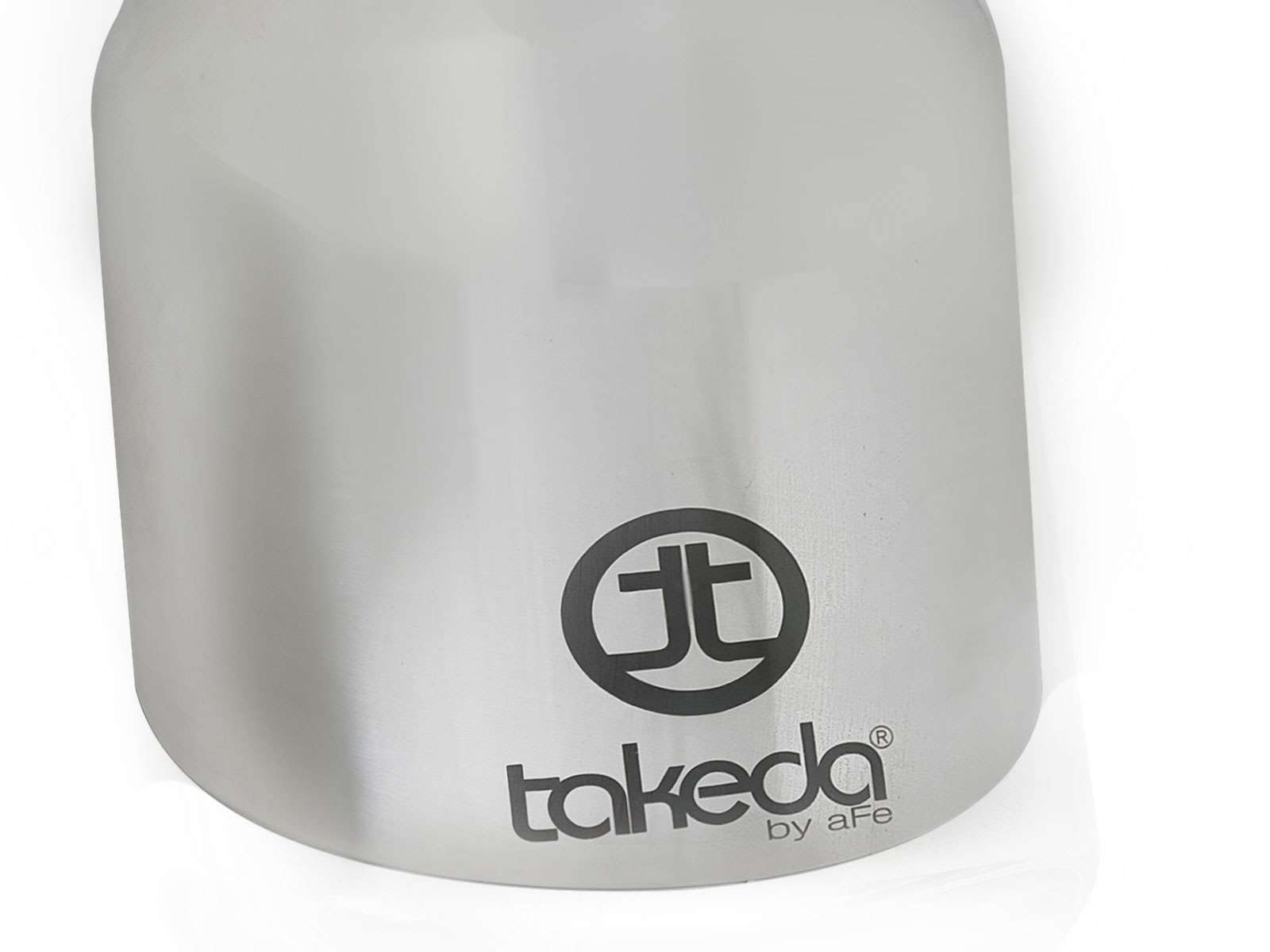 Takeda Exhaust Tip aFe POWER 49T25404-P061, 304 Stainless Steel, Polished, 2-1/2" Inlet 4" Outlet 6" Length