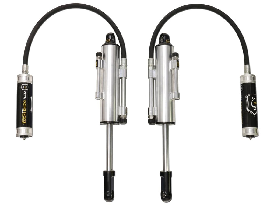3.0 Zeta ICON Front Secondary Reservoir Shocks, Pair, Compatible with 2010-14 Ford Raptor, 95005