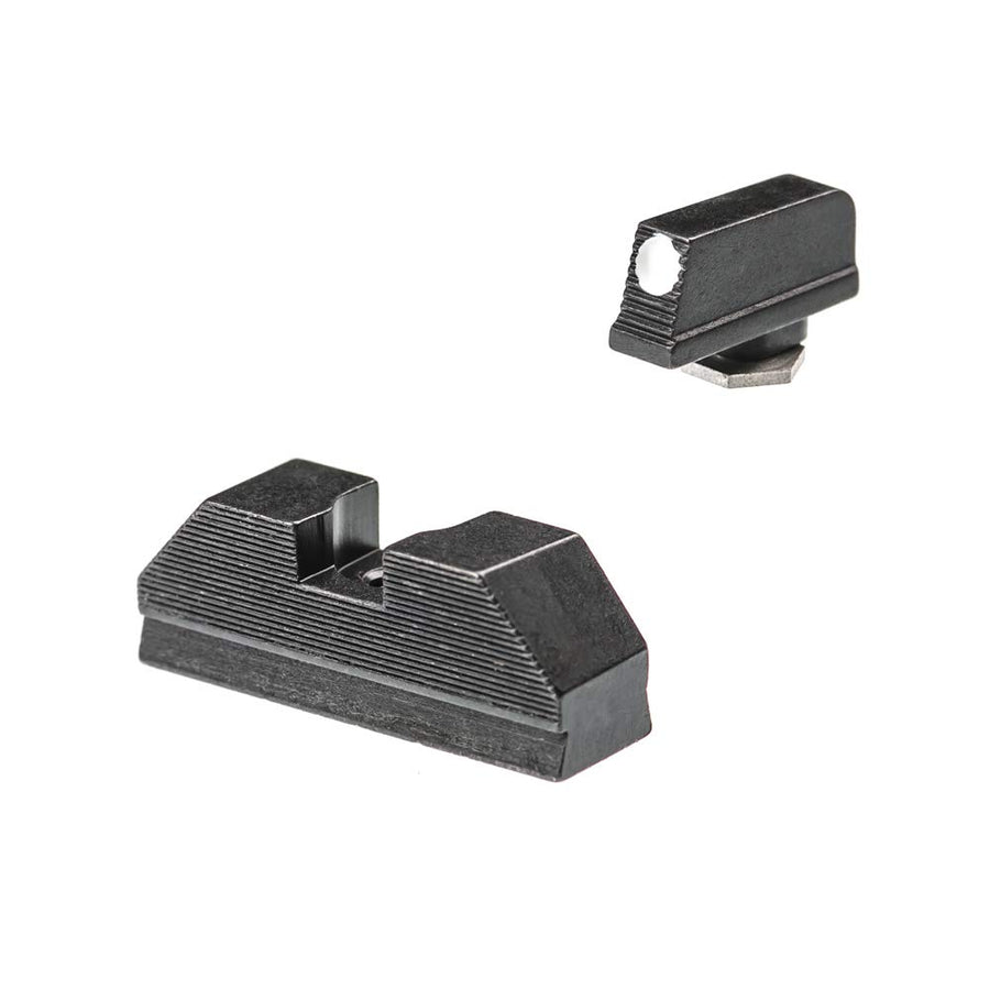 White Dot Standard Sight for Glock Pistol