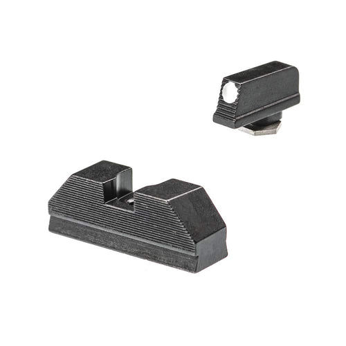 White Dot Standard Sight for Glock Pistol