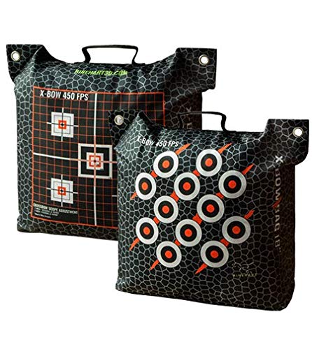 18" Rinehart X-Bow Bag Target | High-Speed Crossbow Bag Rated up to 450 FPS | Dual-Layer Power Band Construction | Made in USA