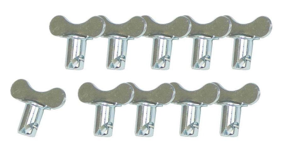 Winged Quick Fastener, 5/16 in X .400, Steel, Silver
