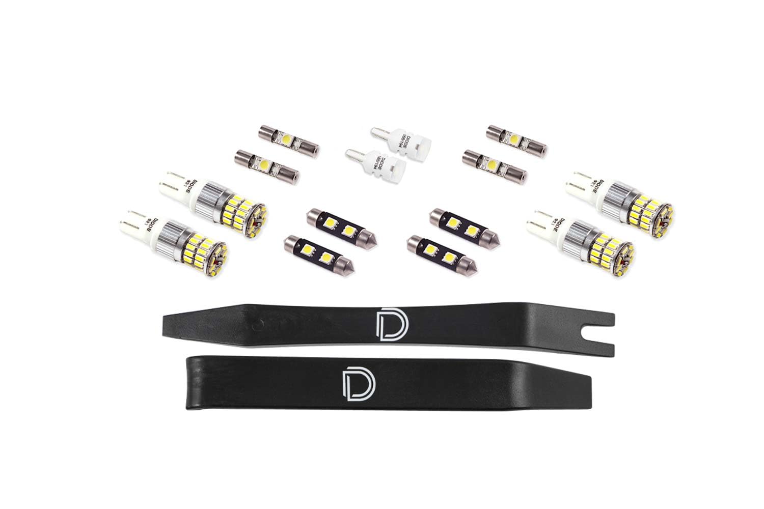 LED interior bulb pack Diode Dynamics compatible with Chevrolet Tahoe 2007-2014, Stage 1