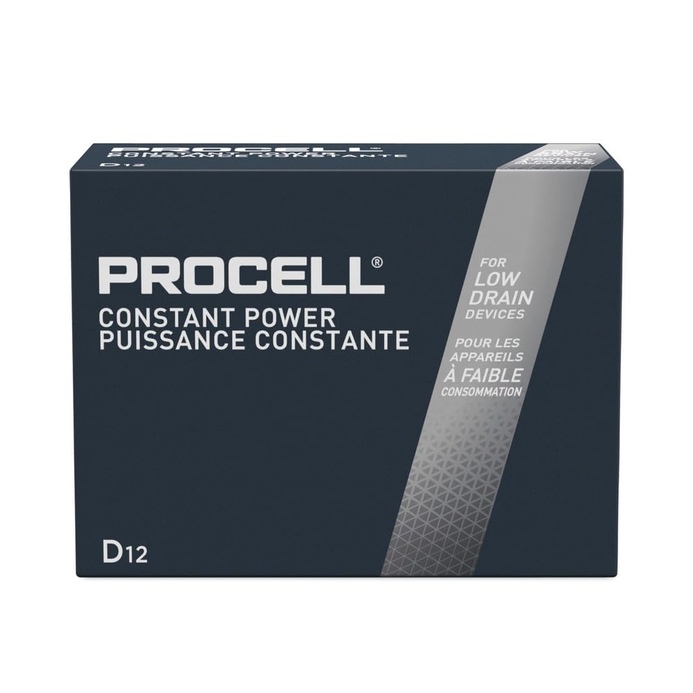 Duracell Procell D12 Professional Alkaline Battery, 12Count