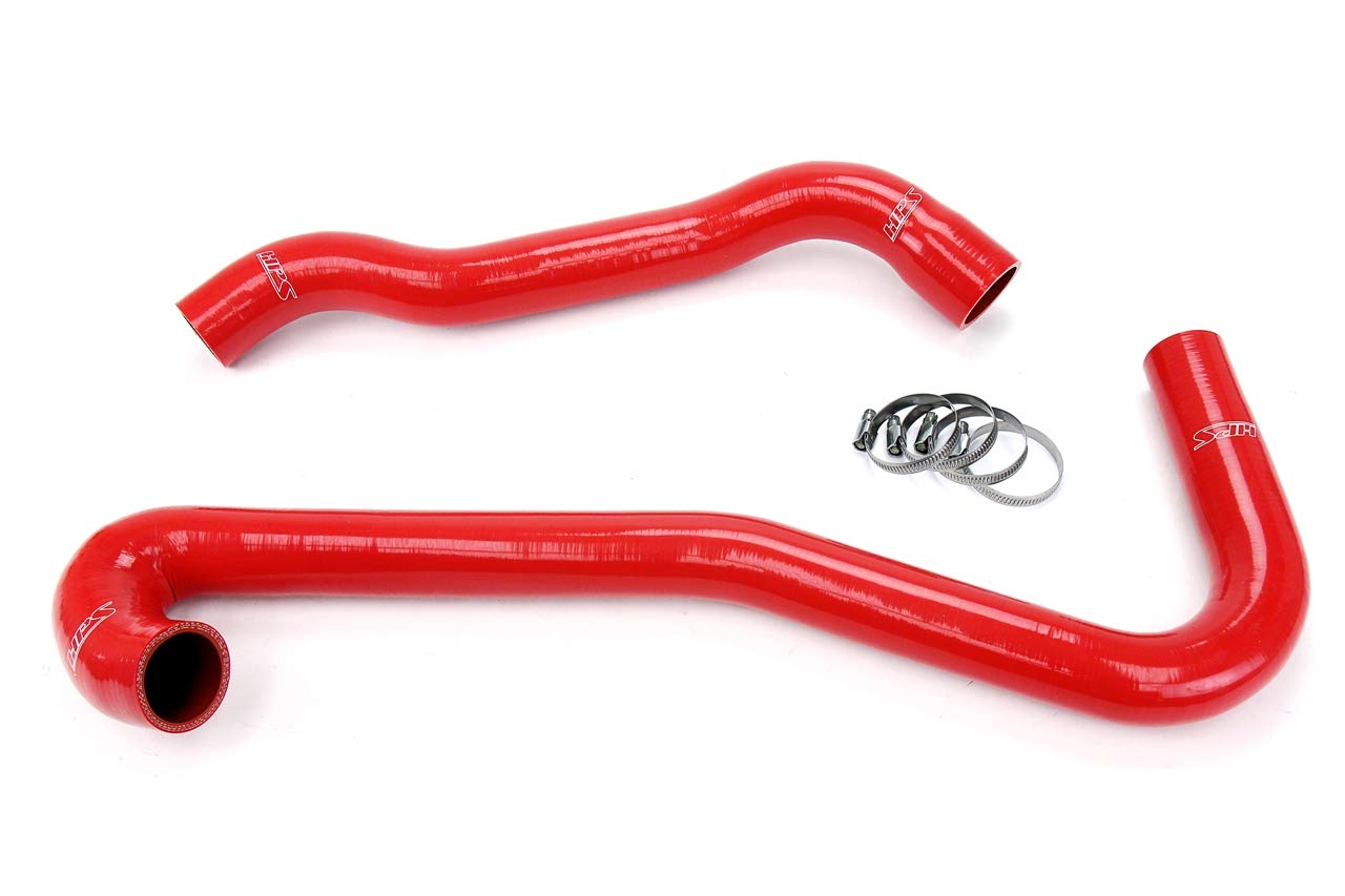 WK1 HPS 57-1453-RED Silicone Radiator Hose Kit Coolant