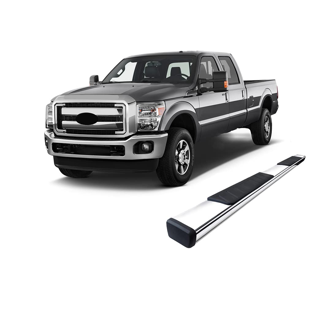 SU-FO0390SS Black Horse Stainless Summit Running Board, 1 Pack