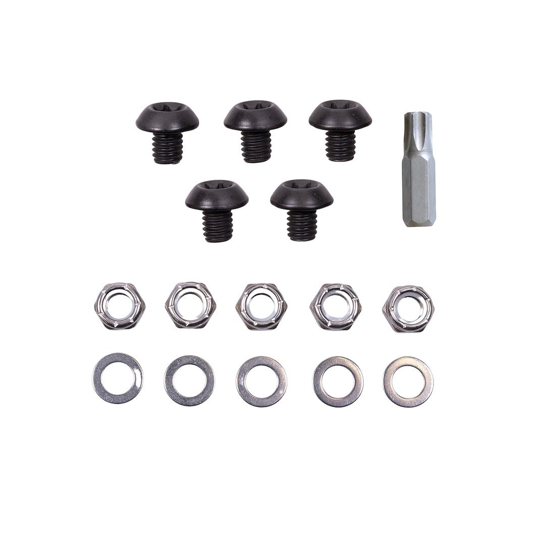 Hrdwr Kt Ff 5 Black Ss Hex Bolts Trailfx TFPBOLTS