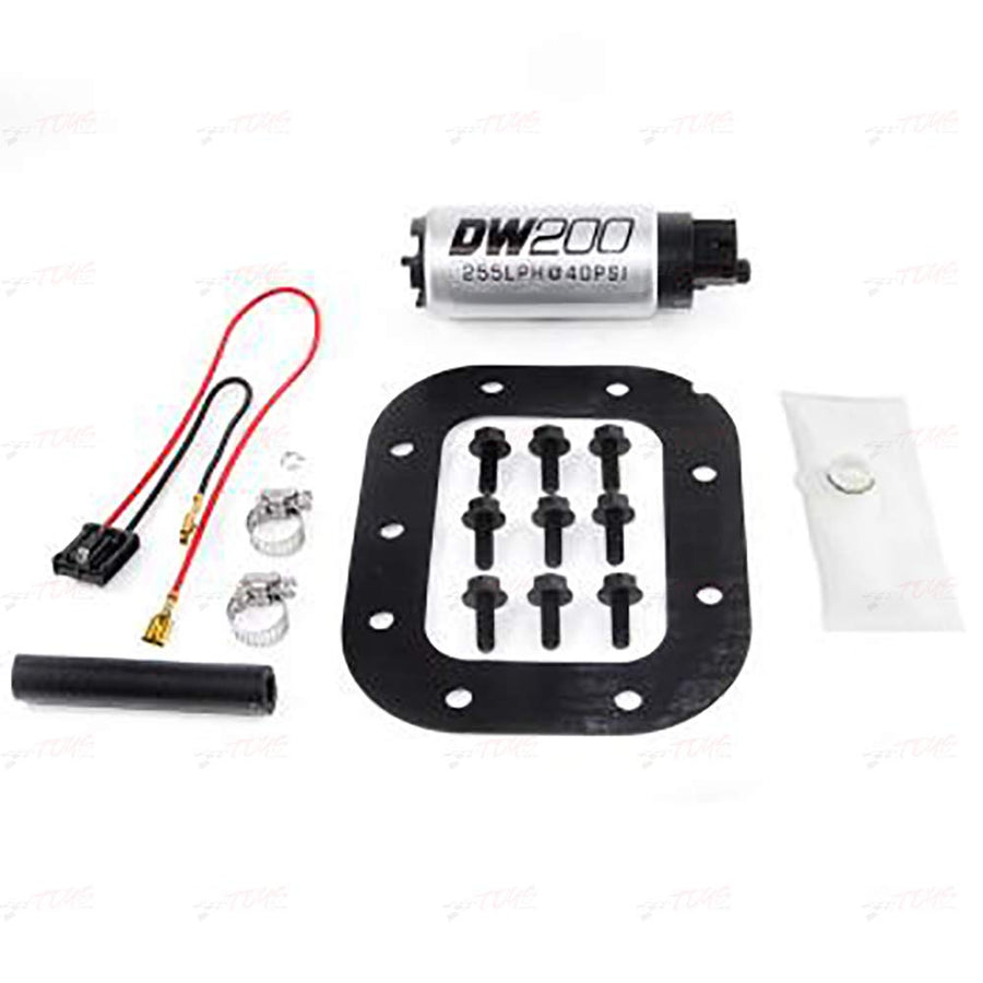 In-Tank Fuel Pump DeatschWerks 9-201-1027 (255lph with 9-1027 Install Kit), 1 Pack