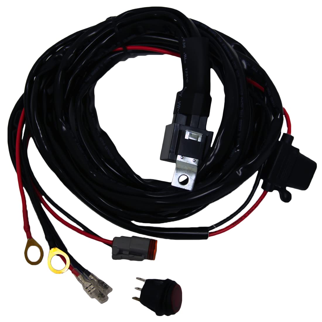 High Power RIGID INDUSTRIES HRNS: LED Light Bar Wire Harness