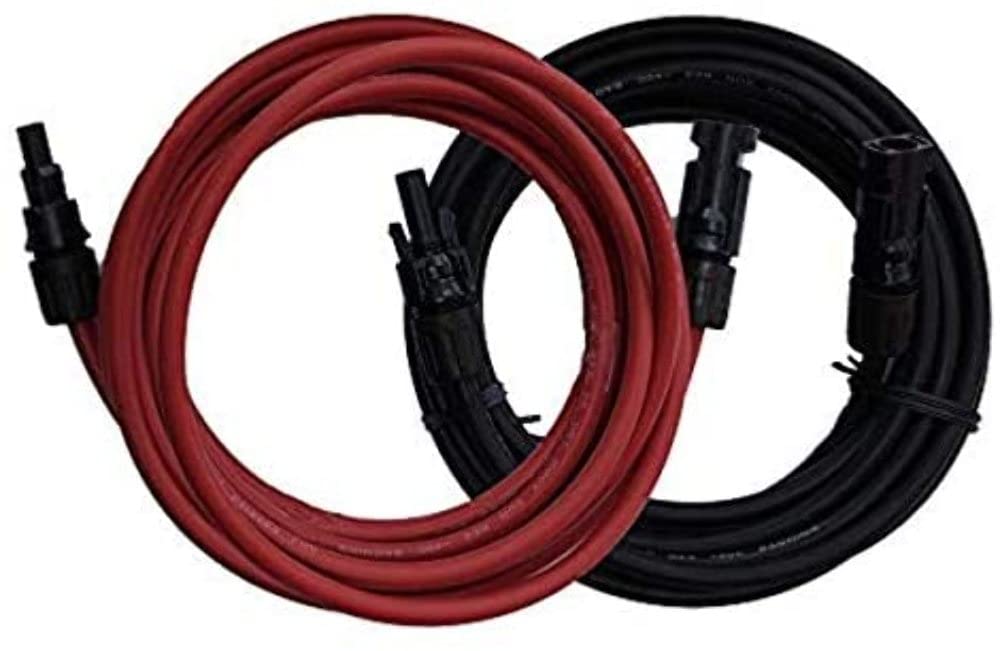 PV Extension Cables Xantrex 708-0030 - 15', Black/Red