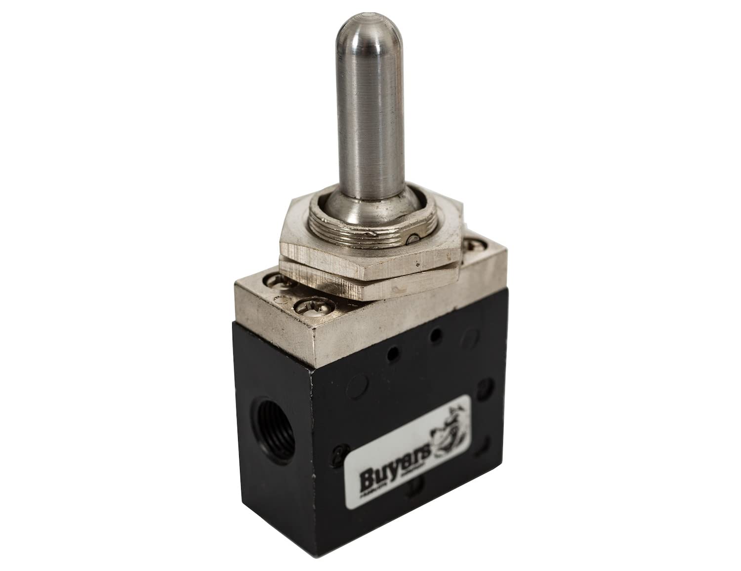 4-Way Buyers Products K1010AS, 3-Position Manual Air Control Valve, Non-Feathering, Locking Neutral Control Kit, Pneumatic Air Shift Pump