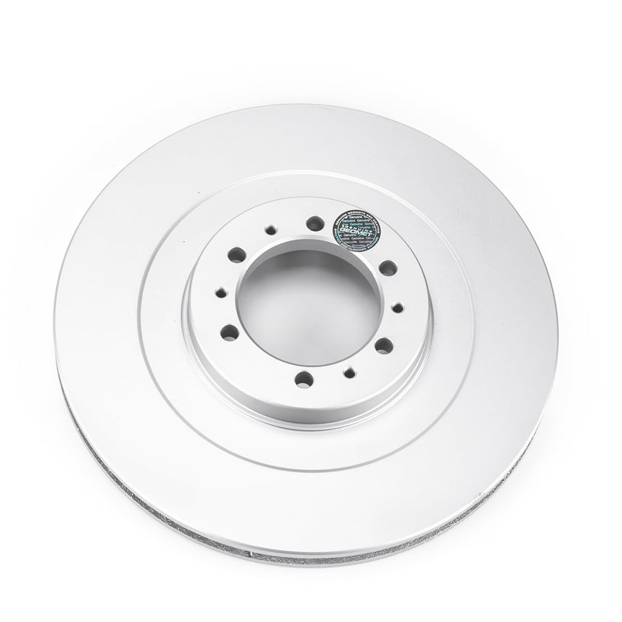 Power Stop Evolution Coated Front Brake Rotor JBR778EVC For Mitsubishi Montero Sport 2000-2004 [Model Specific]