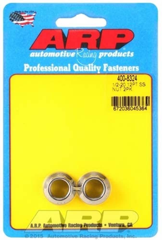 ARP Nut Kit 400-8324 (1/2-20 SS 12pt nut)