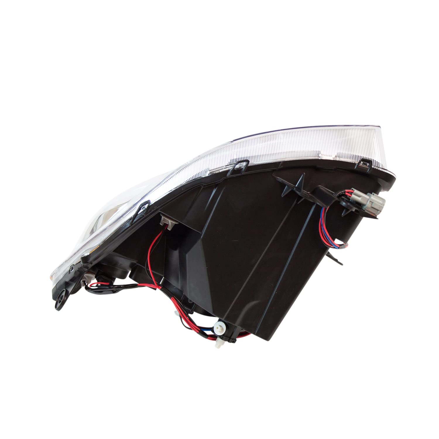 Left TYC Headlight Assembly Compatible with 2007-2009 Nissan Sentra
