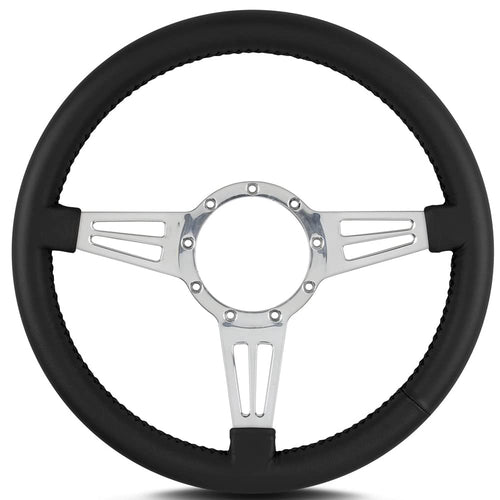 Steering Wheels LECARRA Mark 4 Do uble Slot Pol. w/Blk Wra