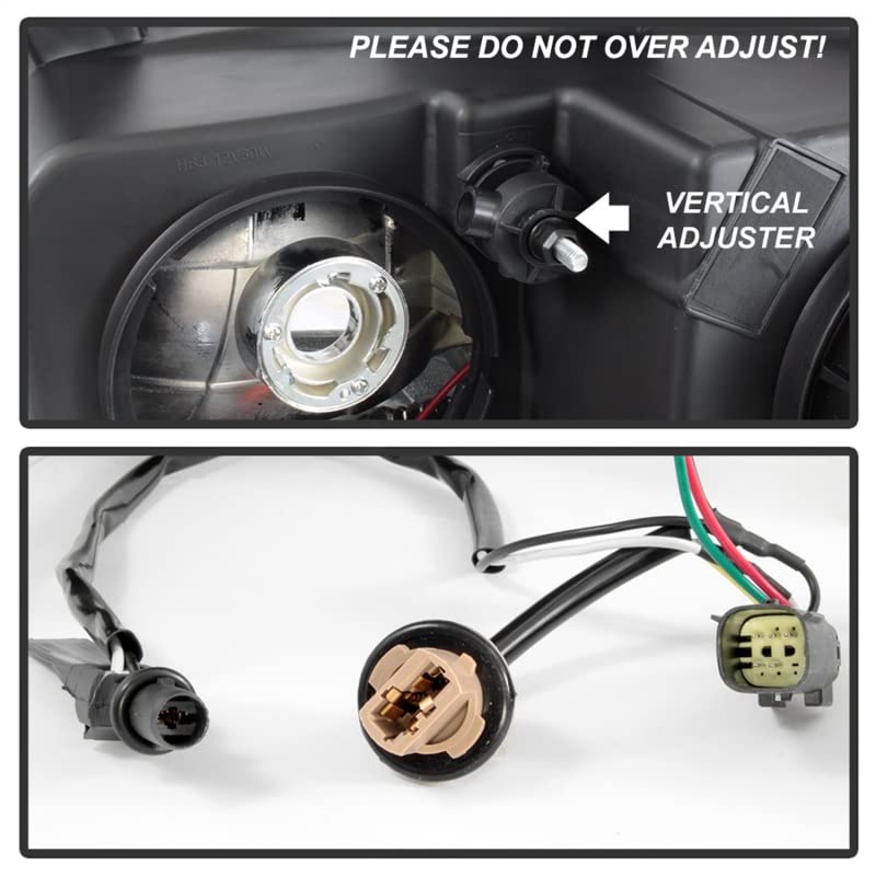 OEM style Xtune Headlights (HD-JH-CCOL15-OE-L) (POE)