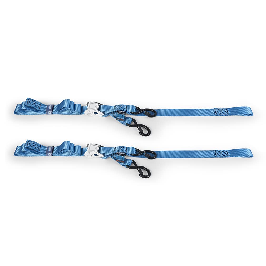 Cambuckle Tie-Down Kit Borne Off-Road (2-Pack), Blue