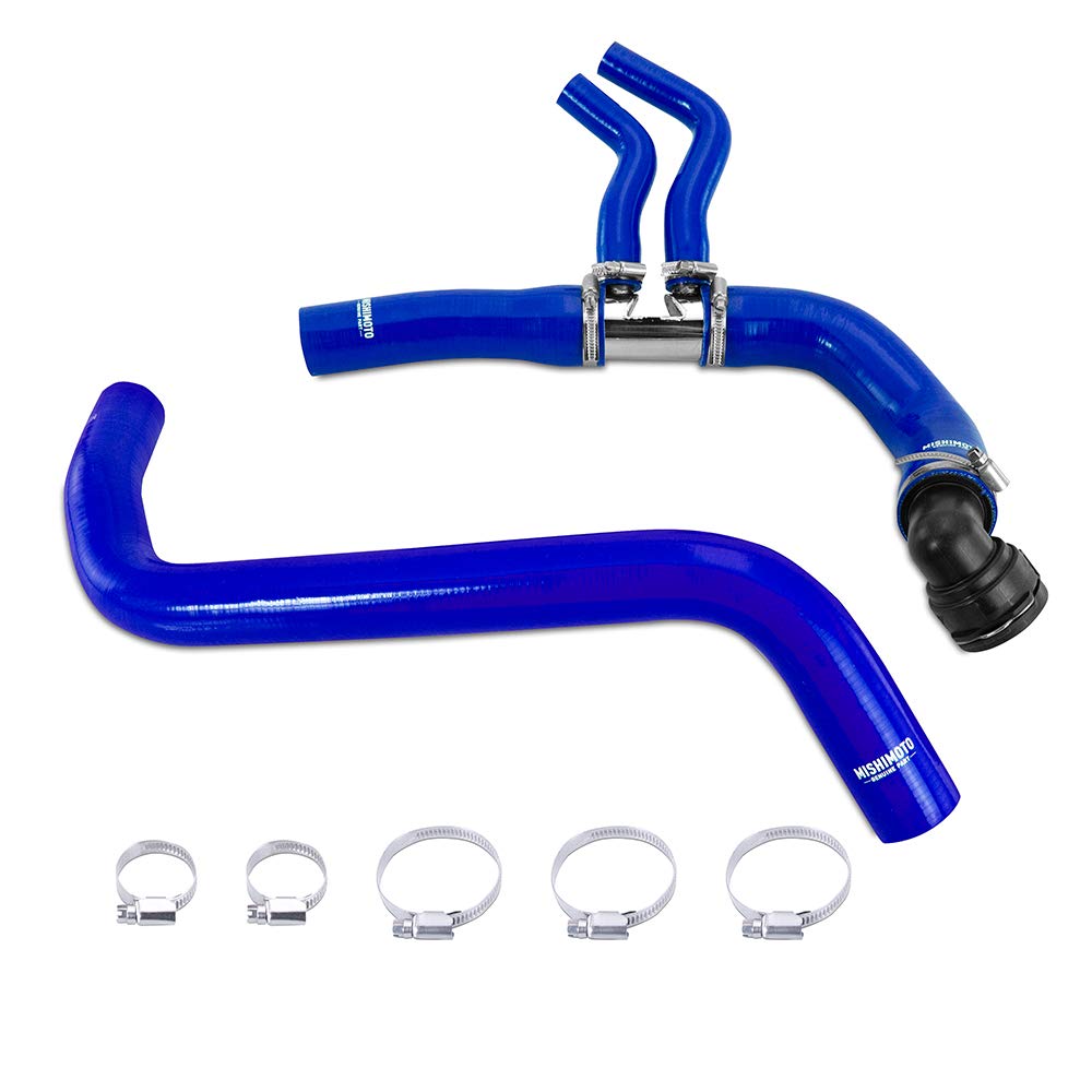Mishimoto Silicone Radiator Hose Kit MMHOSE-F35T-11BL, Fits 2011-2014 Ford F-150 3.5L EcoBoost, Blue