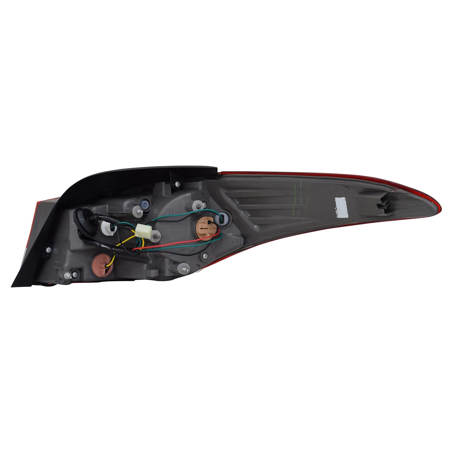 Left TYC Tail Light Assembly Compatible with 2011-2013 Hyundai Elantra