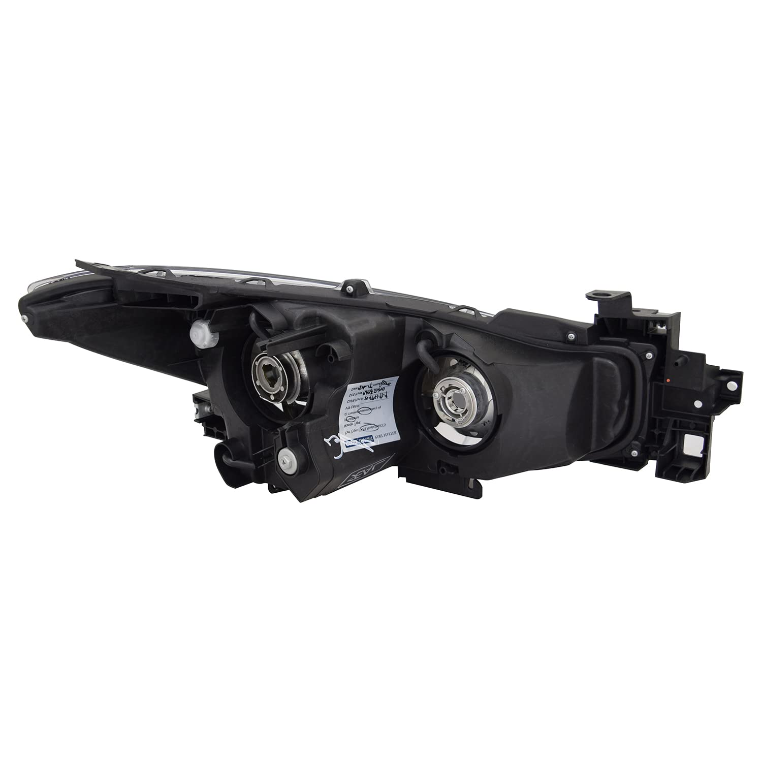 Left TYC Headlight Assembly Compatible with 2017-2018 Mazda Mazda3