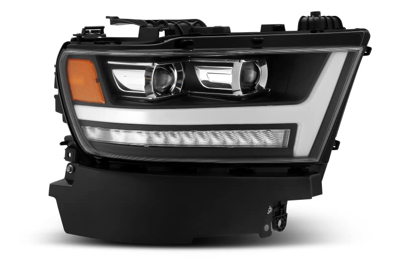 19-20 Ram AlphaRex 1500HD PRO-Series Proj Headlight Plnk Style Blk w/Activ Light/Seq Signal/Plnk DRL