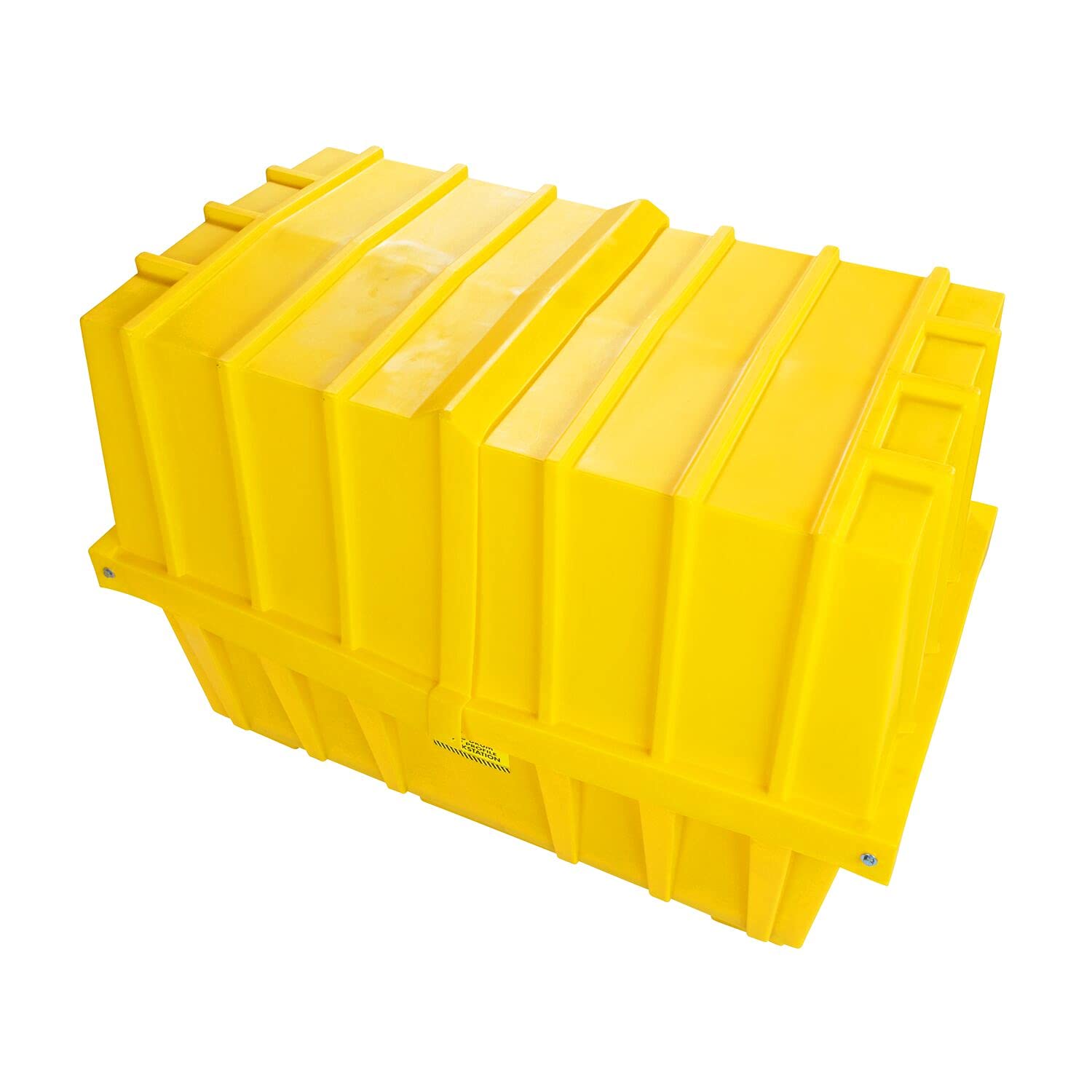 Eagle Low Profile 1626 Workstation with Cover, 2 Drum, 60" Width x 46" Height x 34" Depth, 110 Gallon Capacity