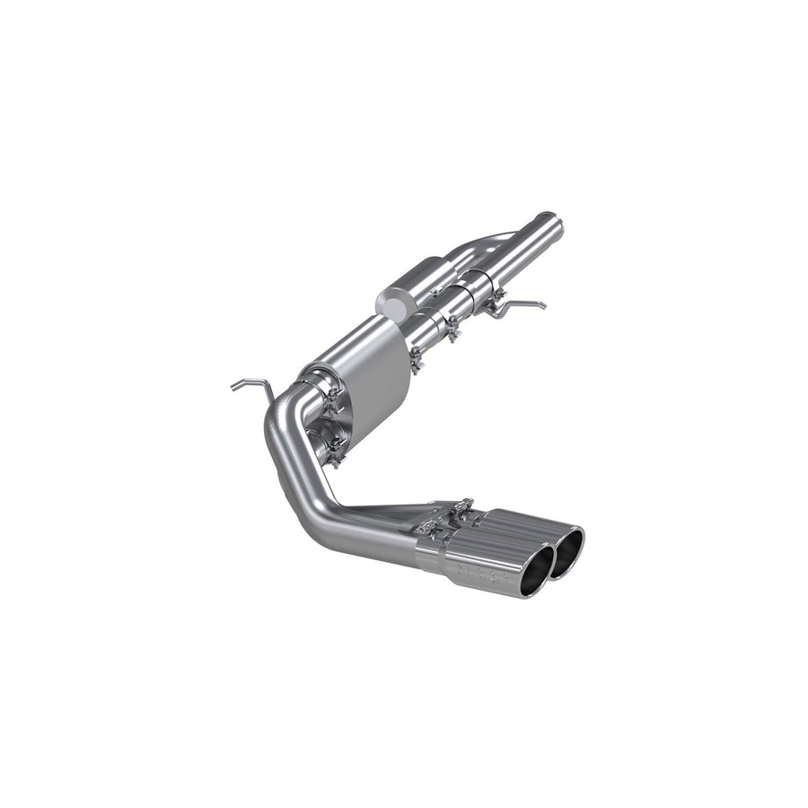 Exhaust System MBRP S5081304 Cat Back (2009-UP Chev/GMC 1500 Silverado, Pre-Axle Dual Outlet, T304)