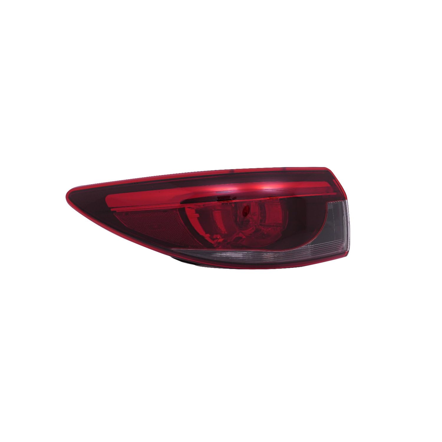 For Mazda 6 16-17 Tail Light Outer LED Driver Side CAPA | DOT Certified GMN3-51-160B | MA2804121C ACK