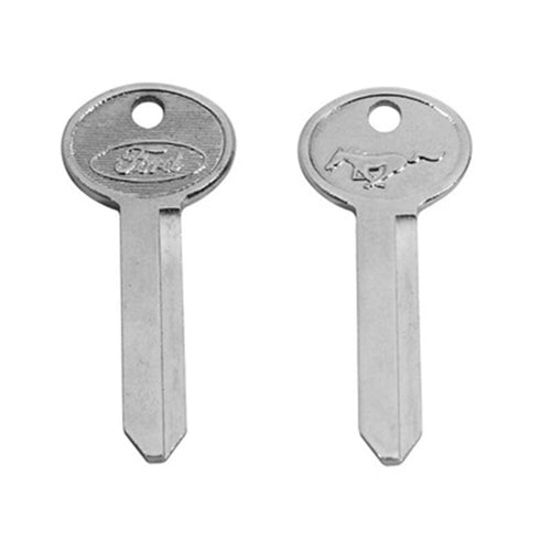 C7AZ-6243562-H Scott Drake 1967-1973 Pony Key Blanks Trunk/Glove