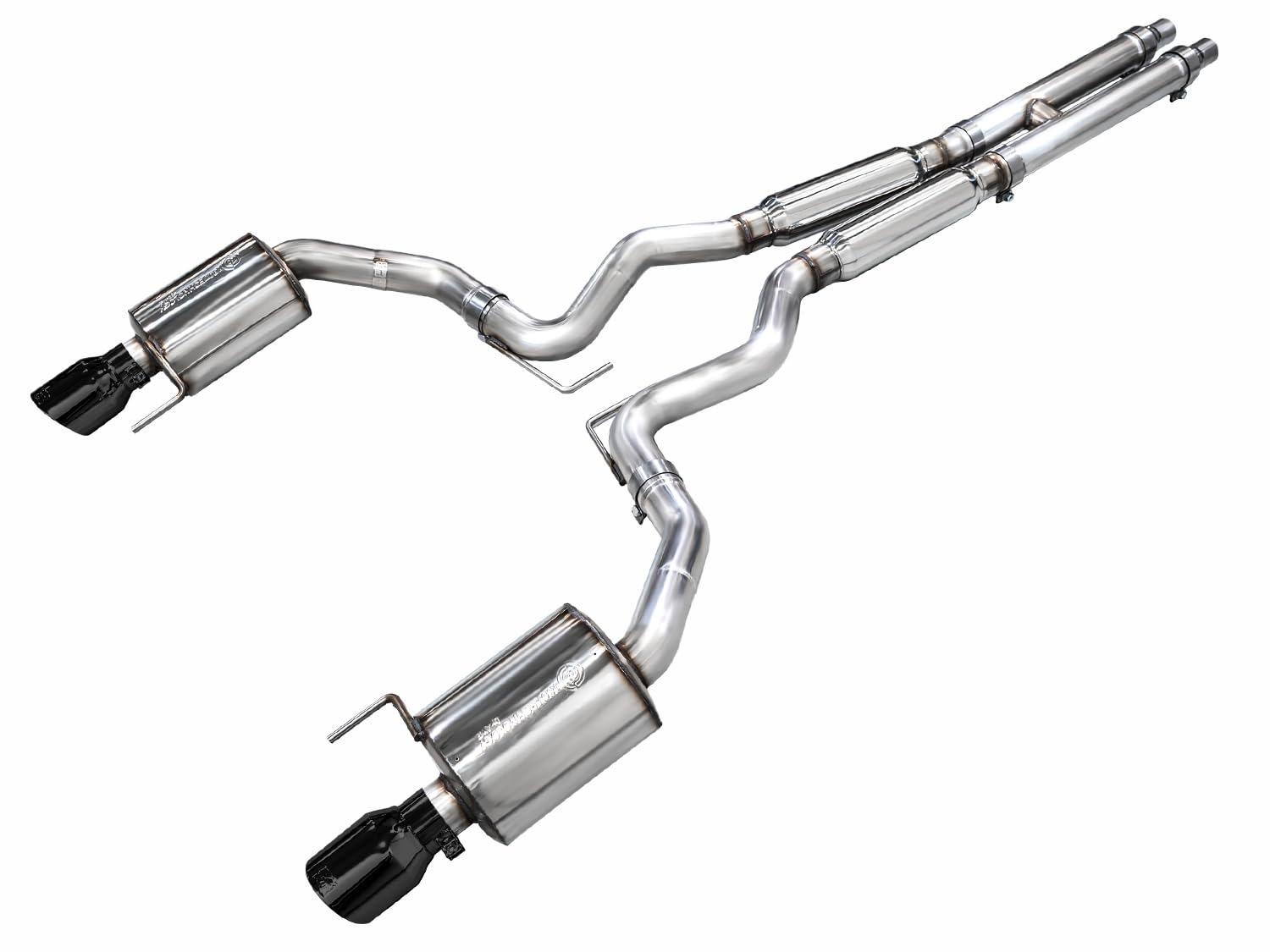 2024 Ford Mustang GT AWE Fastback S650 RWD Touring Catback Exhaust w/ Dual Diamond Black Tips