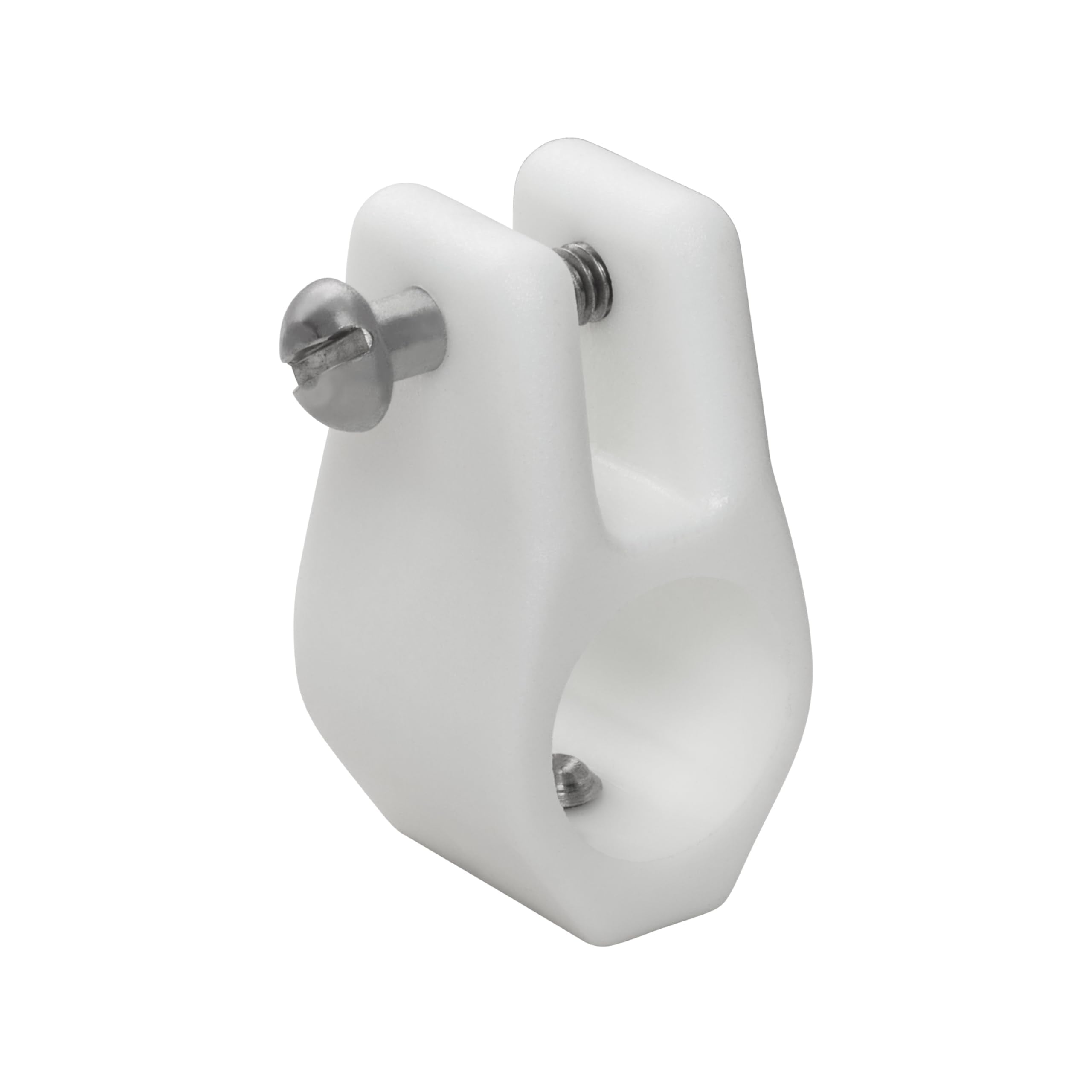 3406WP Whitecap Nylon Jaw Slide for 3/4" Round Tubing - White