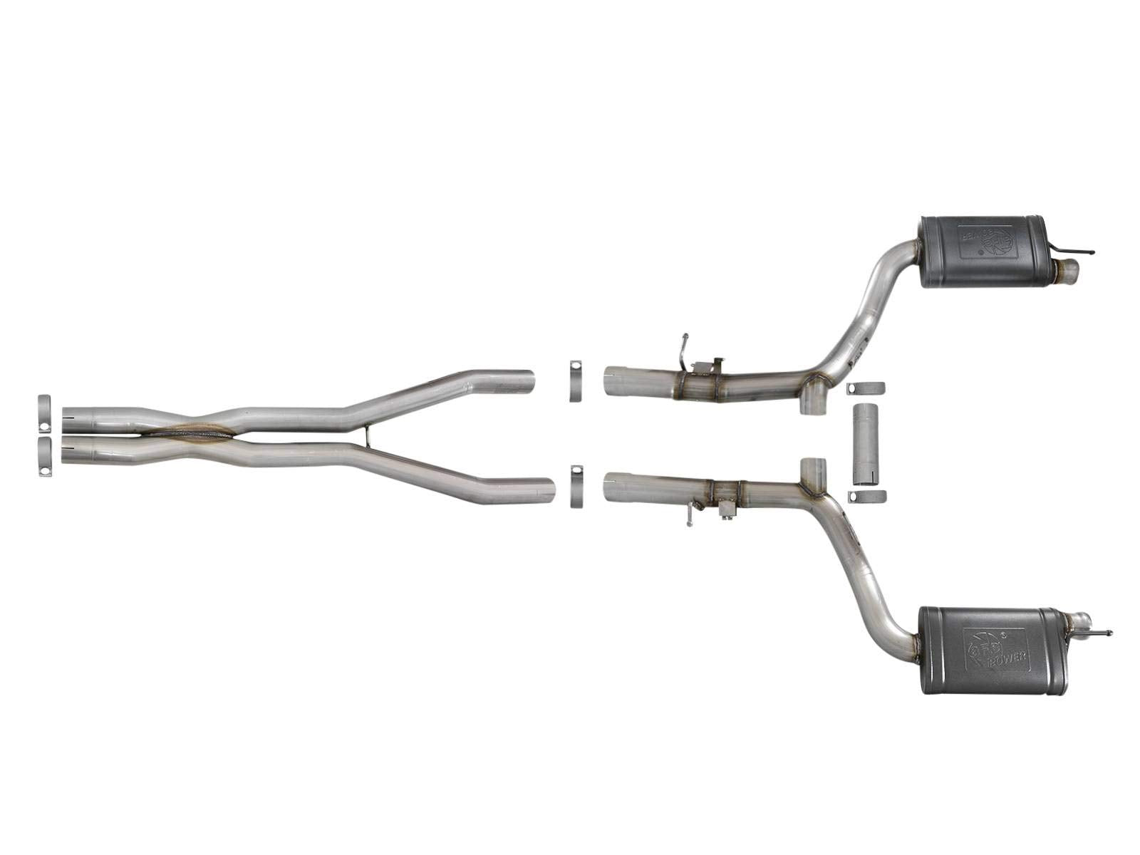 MACH Force-Xp aFe Power 49-32053 Performance Cat-Back Exhaust System