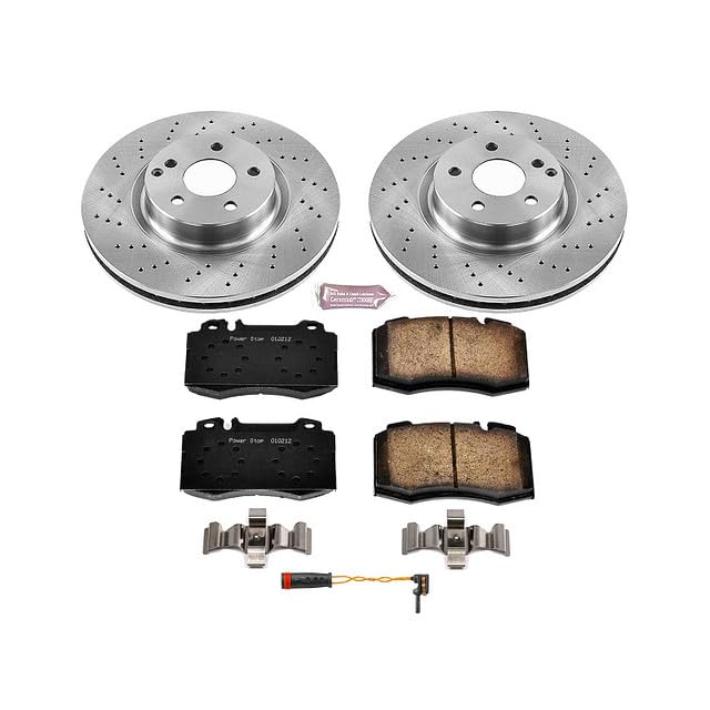 Power Stop Autospecialty KOE6752 Front Replacement Brake Kit-OE Brake Rotors & Ceramic Brake Pads