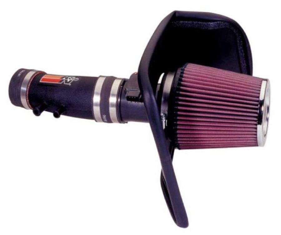 Cold Air Intake System K&N: High-Flow Air-Filter, Increase Performance & Horsepower: Compatible with 2001-2004 NISSAN Frontier; 2002-2004 NISSAN Xterra, 57-6010