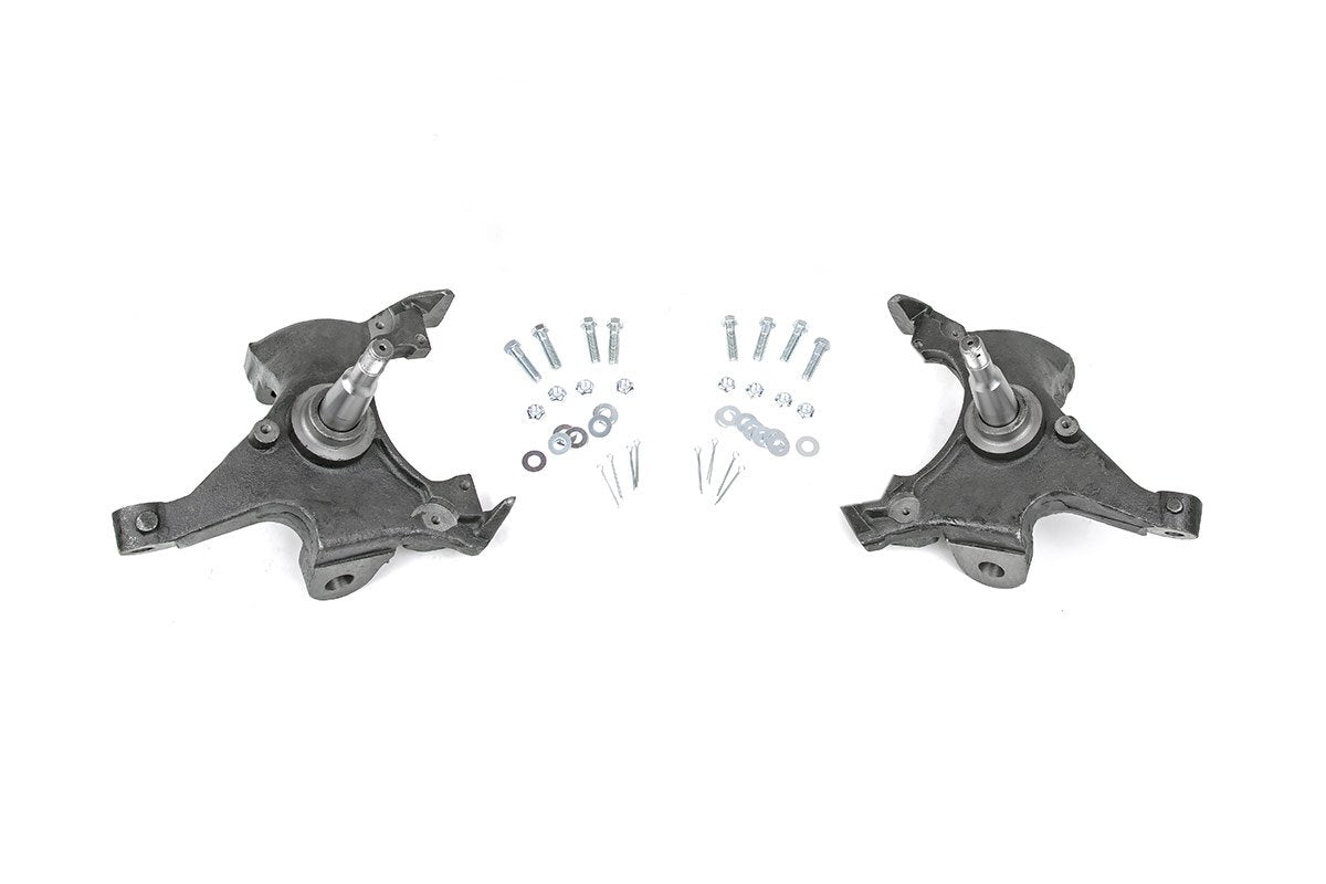 2" Rough Country Lowering Spindles for 1988-1998 Chevy/GMC 1500 2WD - 1725BOX1